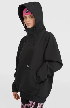 Femme O'Neill Vestes De Ski|Vestes De Snowboard-FemmesSweat à capuche Softshell FWC'Play| Noire