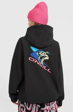 Femme O'Neill Vestes De Ski|Vestes De Snowboard-FemmesSweat à capuche Softshell FWC'Play| Noire