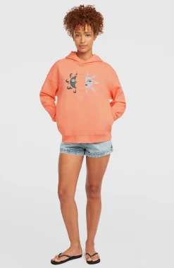 Femme O'Neill Sweats & Pulls|Protection Anti-Uv-FemmesSweat à capuche Summer Must-Have| Orange