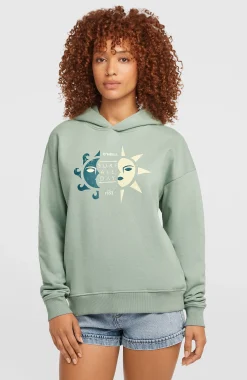 Femme O'Neill Sweats & Pulls|Protection Anti-Uv-FemmesSweat à capuche Summer Must-Have| Vert