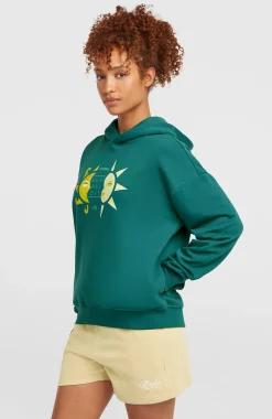 Femme O'Neill Sweats & Pulls|Protection Anti-Uv-FemmesSweat à capuche Summer Must-Have| Vert