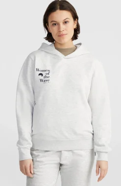 Femme O'Neill Sweats & Pulls|Protection Anti-Uv-FemmesSweat à capuche Women of the Wave| Blanc