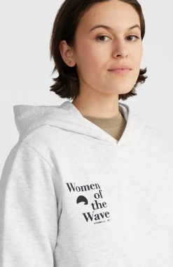 Femme O'Neill Sweats & Pulls|Protection Anti-Uv-FemmesSweat à capuche Women of the Wave| Blanc