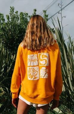 Femme O'Neill Sweats & Pulls|Protection Anti-Uv-FemmesSweat à capuche Women of the Wave| Orange