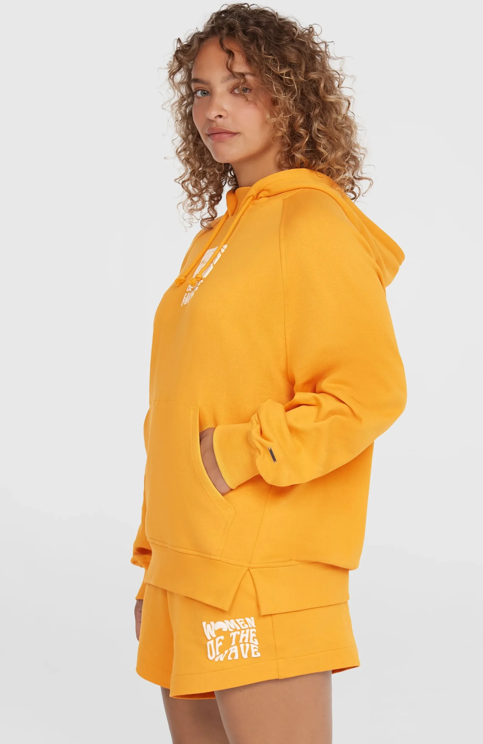 Femme O'Neill Sweats & Pulls|Protection Anti-Uv-FemmesSweat à capuche Women of the Wave| Orange
