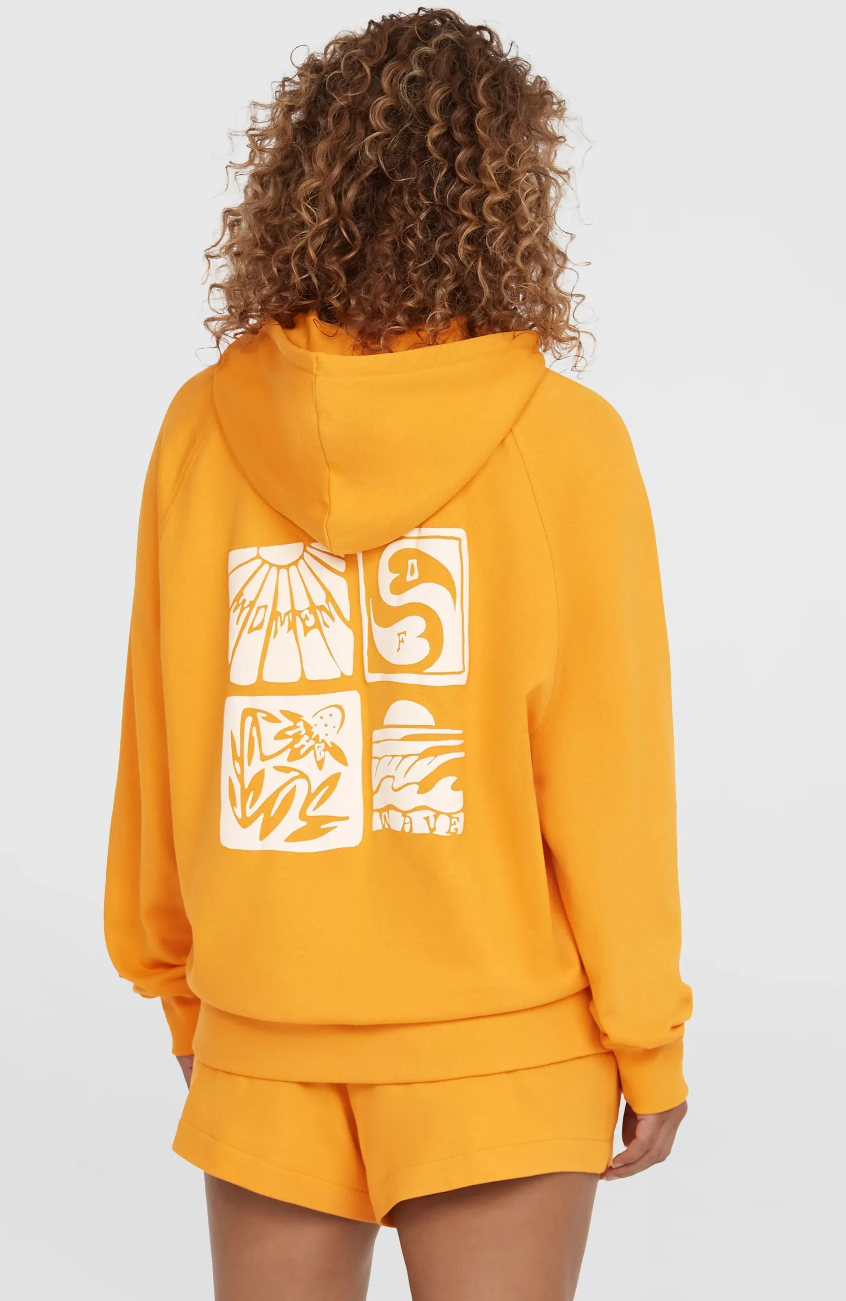 Femme O'Neill Sweats & Pulls|Protection Anti-Uv-FemmesSweat à capuche Women of the Wave| Orange
