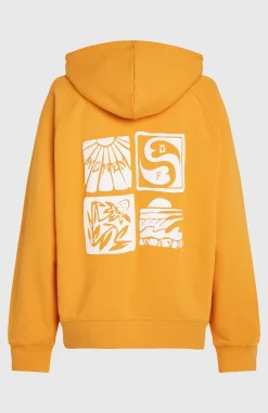 Femme O'Neill Sweats & Pulls|Protection Anti-Uv-FemmesSweat à capuche Women of the Wave| Orange