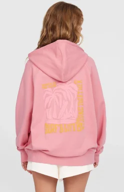 Femme O'Neill Sweats & Pulls|Protection Anti-Uv-FemmesSweat à capuche Women of the Wave| Rose