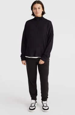 Femme O'Neill Sweats & Pulls|Protection Anti-Uv-FemmesSweatshirt à col demi-zip| Noire
