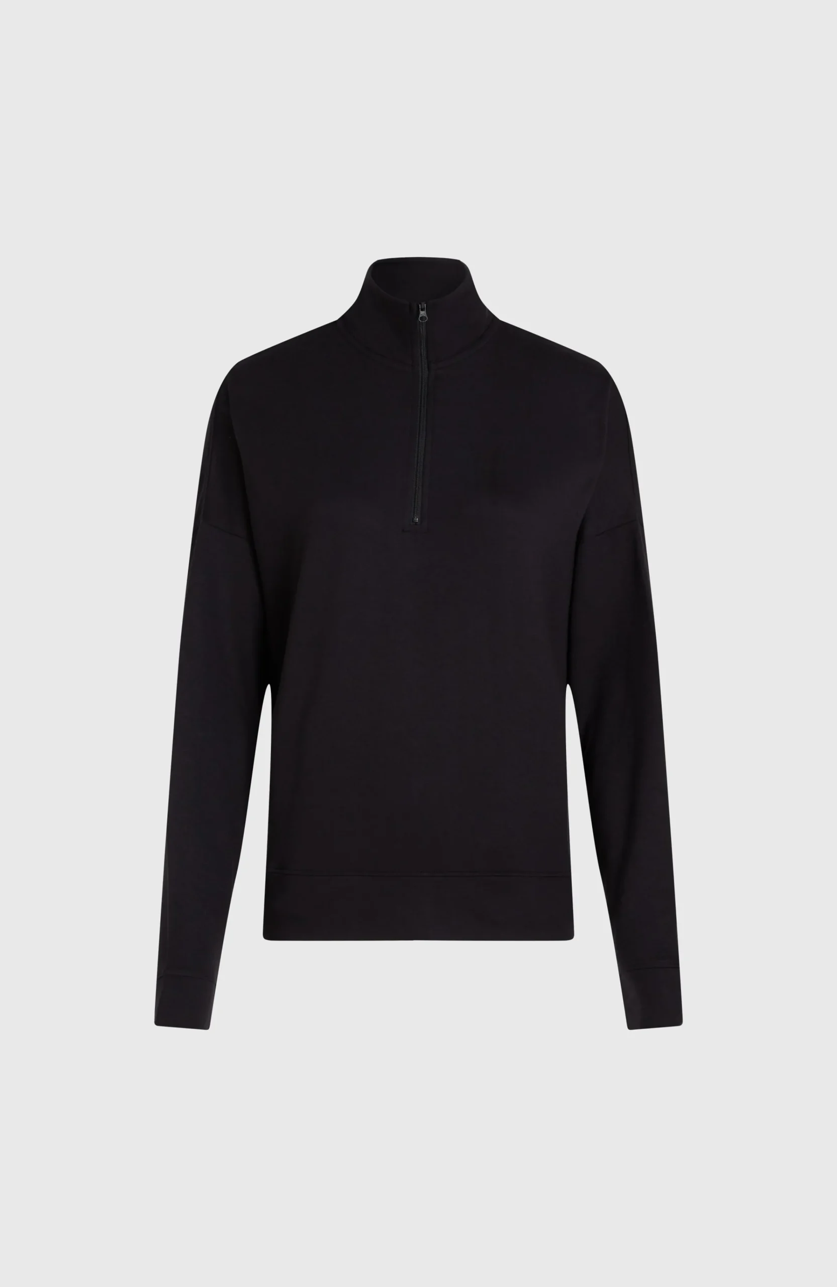 Femme O'Neill Sweats & Pulls|Protection Anti-Uv-FemmesSweatshirt à col demi-zip| Noire