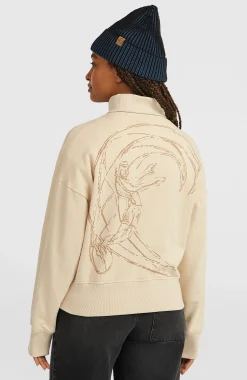 Femme O'Neill Sweats & Pulls|Protection Anti-Uv-FemmesSweatshirt à col rond et haut O'Riginals| Beige