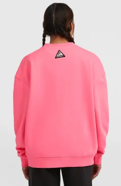 Femme O'Neill Sweats & Pulls|Protection Anti-Uv-FemmesSweatshirt à col rond FWC'Play| Rose