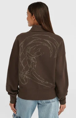 Femme O'Neill Sweats & Pulls|Protection Anti-Uv-FemmesSweatshirt à col rond et haut O'Riginals| Brun