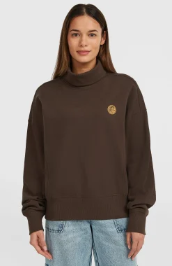 Femme O'Neill Sweats & Pulls|Protection Anti-Uv-FemmesSweatshirt à col rond et haut O'Riginals| Brun