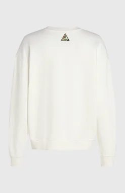 Femme O'Neill Sweats & Pulls|Protection Anti-Uv-FemmesSweatshirt à col rond FWC'Play| Blanc