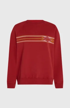 Femme O'Neill Sweats & Pulls|Protection Anti-Uv-FemmesSweatshirt O'Riginals Crewneck| Rouge