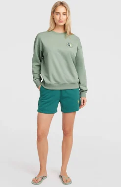 Femme O'Neill Sweats & Pulls|Protection Anti-Uv-FemmesSweatshirt Summer Must-Have Crewneck| Vert