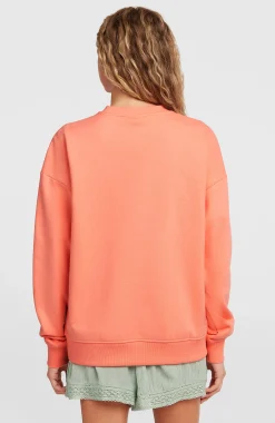 Femme O'Neill Sweats & Pulls|Protection Anti-Uv-FemmesSweatshirt Summer Must-Have Crewneck| Orange
