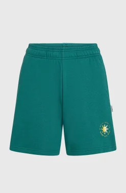 Femme O'Neill Pantalons & Shorts|Protection Anti-Uv-FemmesSweatshort Summer Musthave| Vert