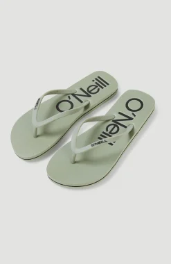 Femme O'Neill Tongs Et Chaussures|Tongs Et Chaussures-FemmesTongs à logo Profile| Vert