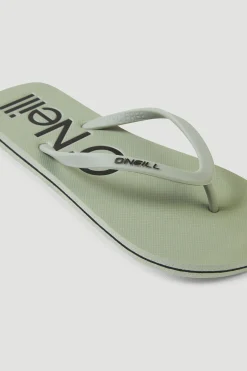 Femme O'Neill Tongs Et Chaussures|Tongs Et Chaussures-FemmesTongs à logo Profile| Vert