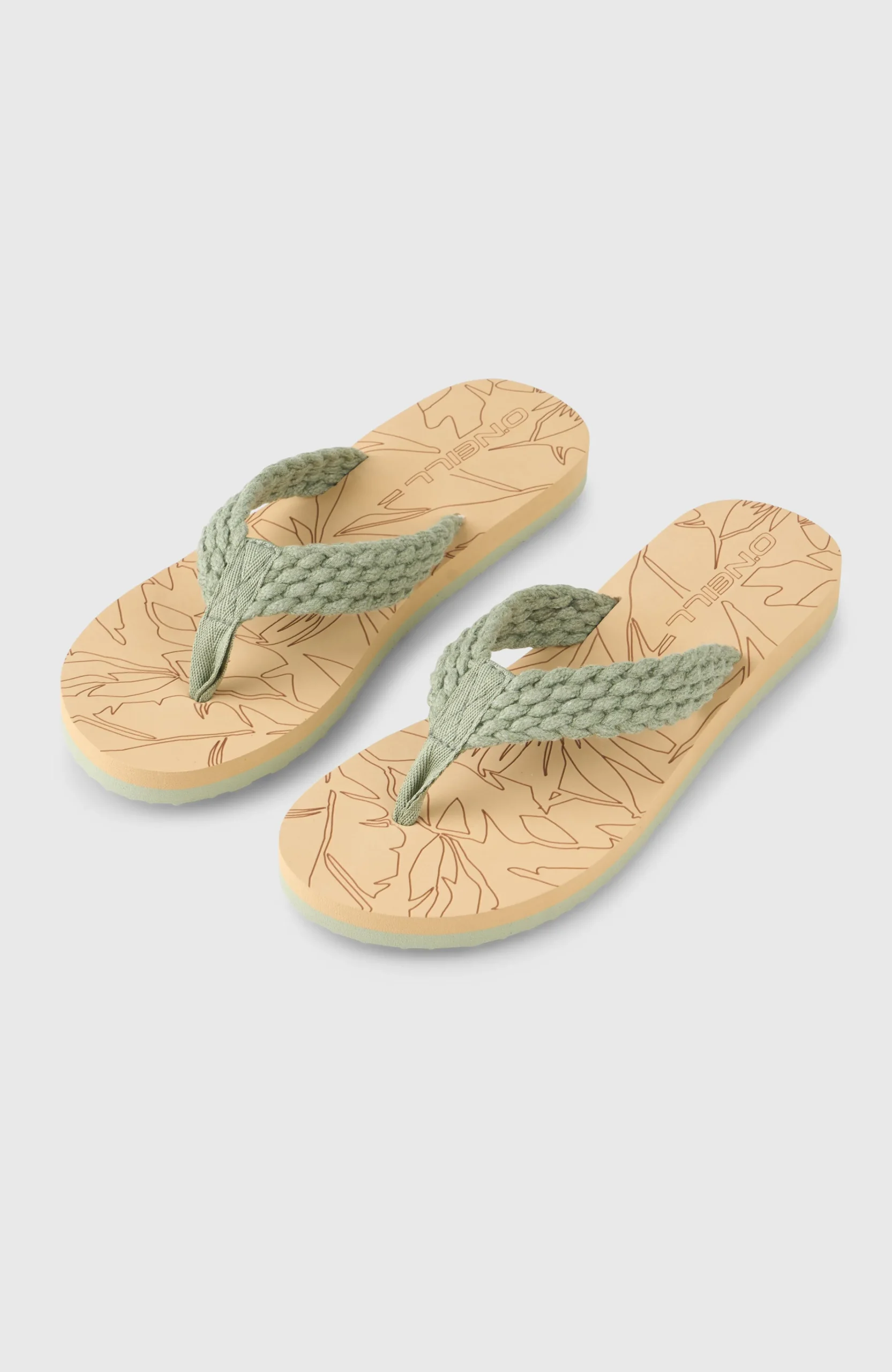 Femme O'Neill Tongs Et Chaussures|Tongs Et Chaussures-FemmesTongs fleuries | Vert