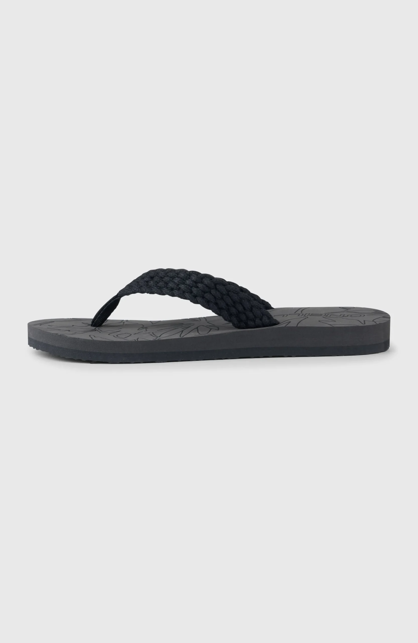 Femme O'Neill Tongs Et Chaussures|Tongs Et Chaussures-FemmesTongs fleuries | Noire