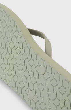 Femme O'Neill Tongs Et Chaussures|Tongs Et Chaussures-FemmesTongs Profile à petit logo| Vert