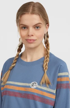 Femme O'Neill T-Shirts Et Tops|Protection Anti-Uv-FemmesT-shirt à manches longues O'Riginals| Bleu