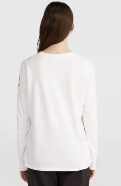 Femme O'Neill T-Shirts Et Tops|Protection Anti-Uv-FemmesT-shirt à manches longues| Blanc