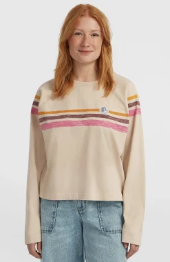 Femme O'Neill T-Shirts Et Tops|Protection Anti-Uv-FemmesT-shirt à manches longues O'Riginals| Beige