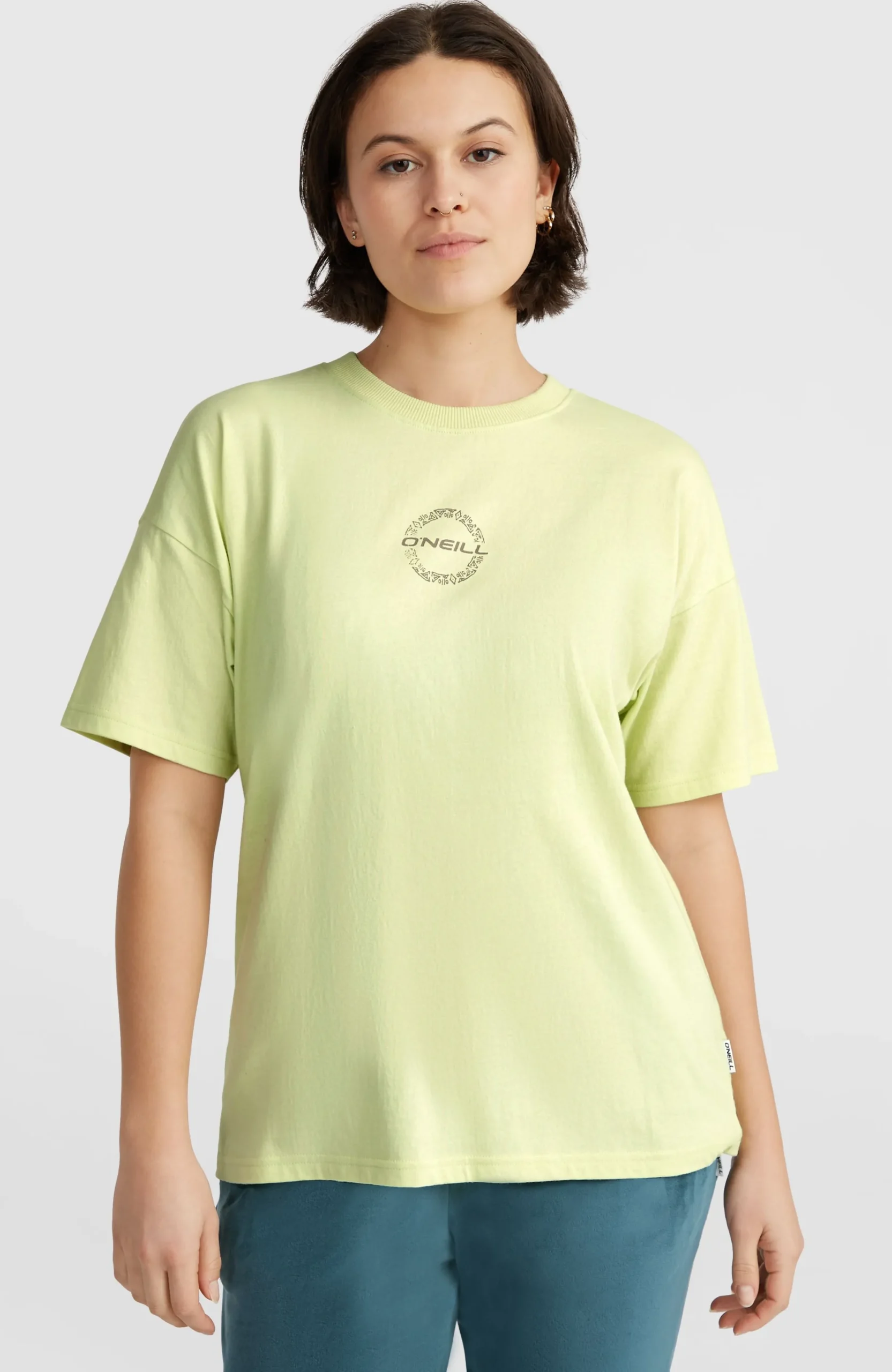 Femme O'Neill T-Shirts Et Tops|Protection Anti-Uv-FemmesT-shirt Back Graphic| Vert