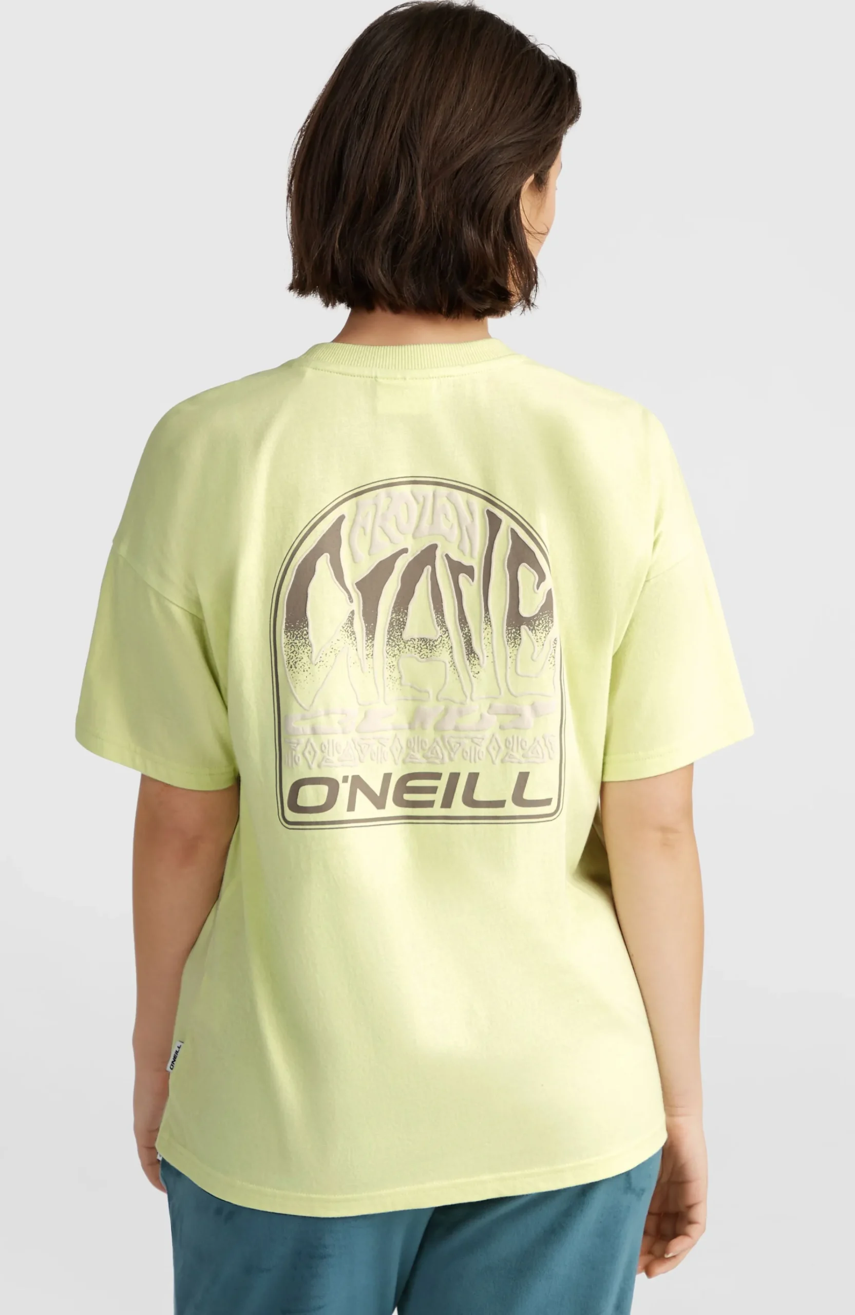 Femme O'Neill T-Shirts Et Tops|Protection Anti-Uv-FemmesT-shirt Back Graphic| Vert