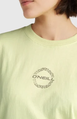 Femme O'Neill T-Shirts Et Tops|Protection Anti-Uv-FemmesT-shirt Back Graphic| Vert