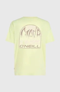 Femme O'Neill T-Shirts Et Tops|Protection Anti-Uv-FemmesT-shirt Back Graphic| Vert