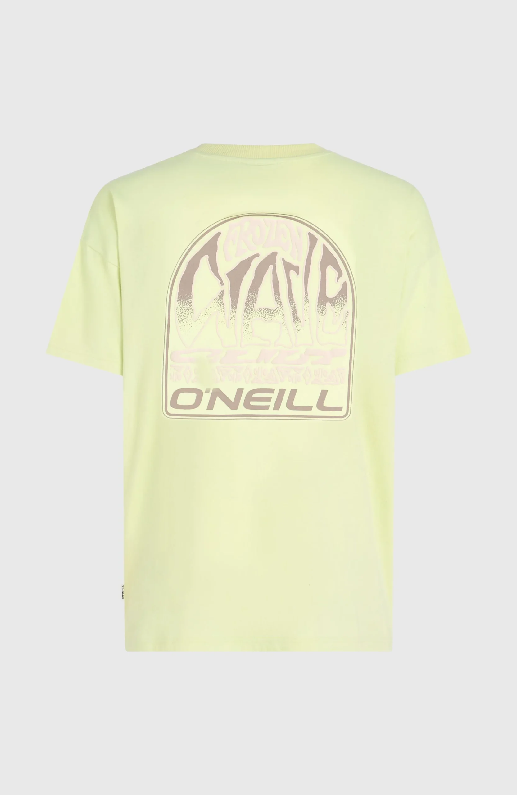 Femme O'Neill T-Shirts Et Tops|Protection Anti-Uv-FemmesT-shirt Back Graphic| Vert