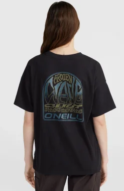Femme O'Neill T-Shirts Et Tops|Protection Anti-Uv-FemmesT-shirt Back Graphic| Noire