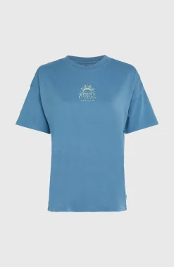 Femme O'Neill T-Shirts Et Tops|Protection Anti-Uv-FemmesT-shirt Beach Vintage| Bleu