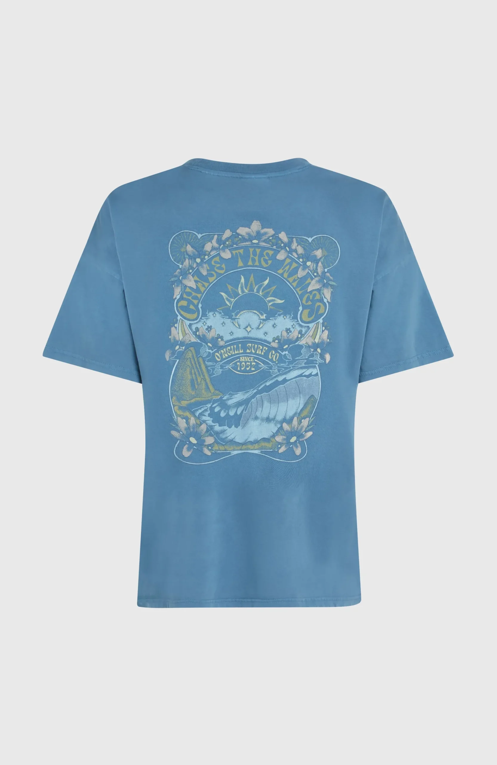 Femme O'Neill T-Shirts Et Tops|Protection Anti-Uv-FemmesT-shirt Beach Vintage| Bleu