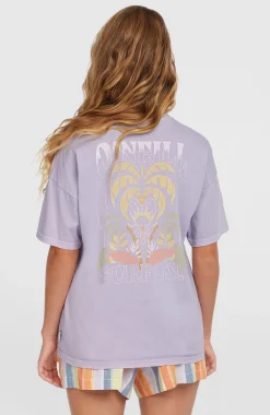 Femme O'Neill T-Shirts Et Tops|Protection Anti-Uv-FemmesT-shirt Beach Vintage| Violet