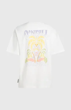 Femme O'Neill T-Shirts Et Tops|Protection Anti-Uv-FemmesT-shirt Beach Vintage| Blanc