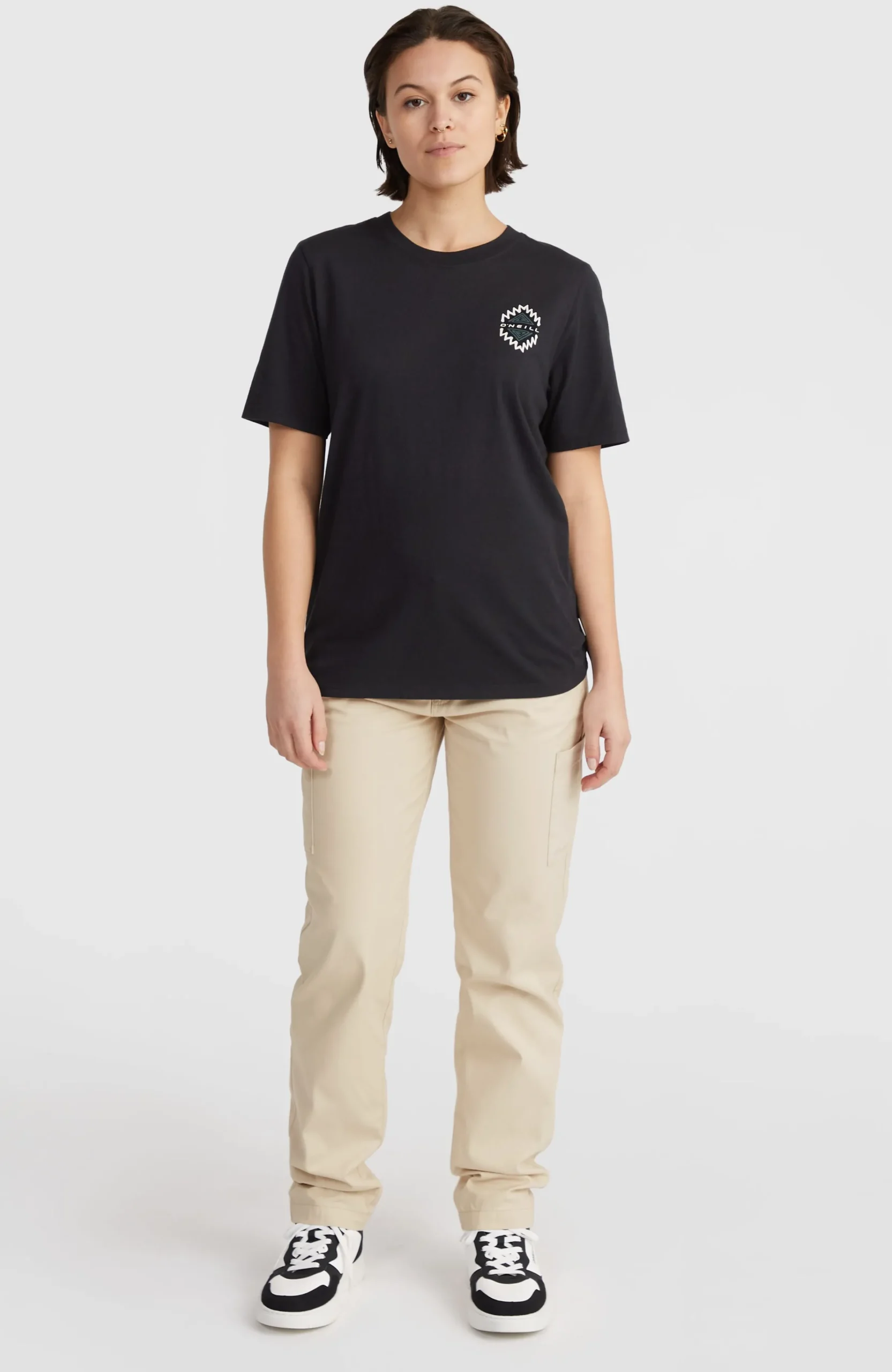 Femme O'Neill T-Shirts Et Tops|Protection Anti-Uv-FemmesT-shirt Chest Graphic| Noire