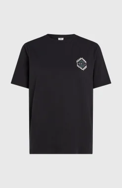 Femme O'Neill T-Shirts Et Tops|Protection Anti-Uv-FemmesT-shirt Chest Graphic| Noire