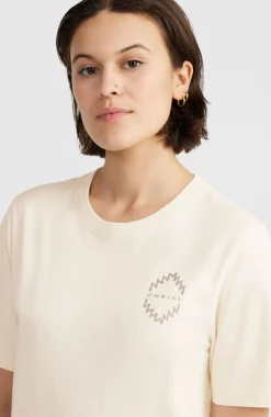 Femme O'Neill T-Shirts Et Tops|Protection Anti-Uv-FemmesT-shirt Chest Graphic| Beige