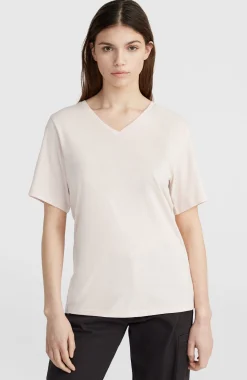 Enfant O'Neill Protection Anti-Uv-FemmesT-shirt Essentials à col V| Rose