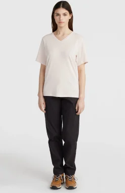 Enfant O'Neill Protection Anti-Uv-FemmesT-shirt Essentials à col V| Rose