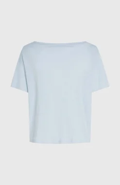 Femme O'Neill T-Shirts Et Tops|Protection Anti-Uv-FemmesT-shirt Essentials Script Scoop Neck| Bleu