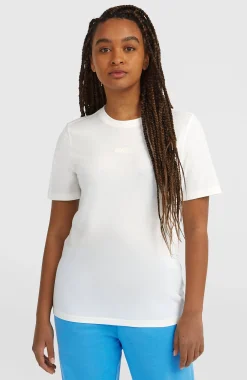 Femme O'Neill T-Shirts Et Tops|Protection Anti-Uv-FemmesT-shirt Essentials Script| Blanc