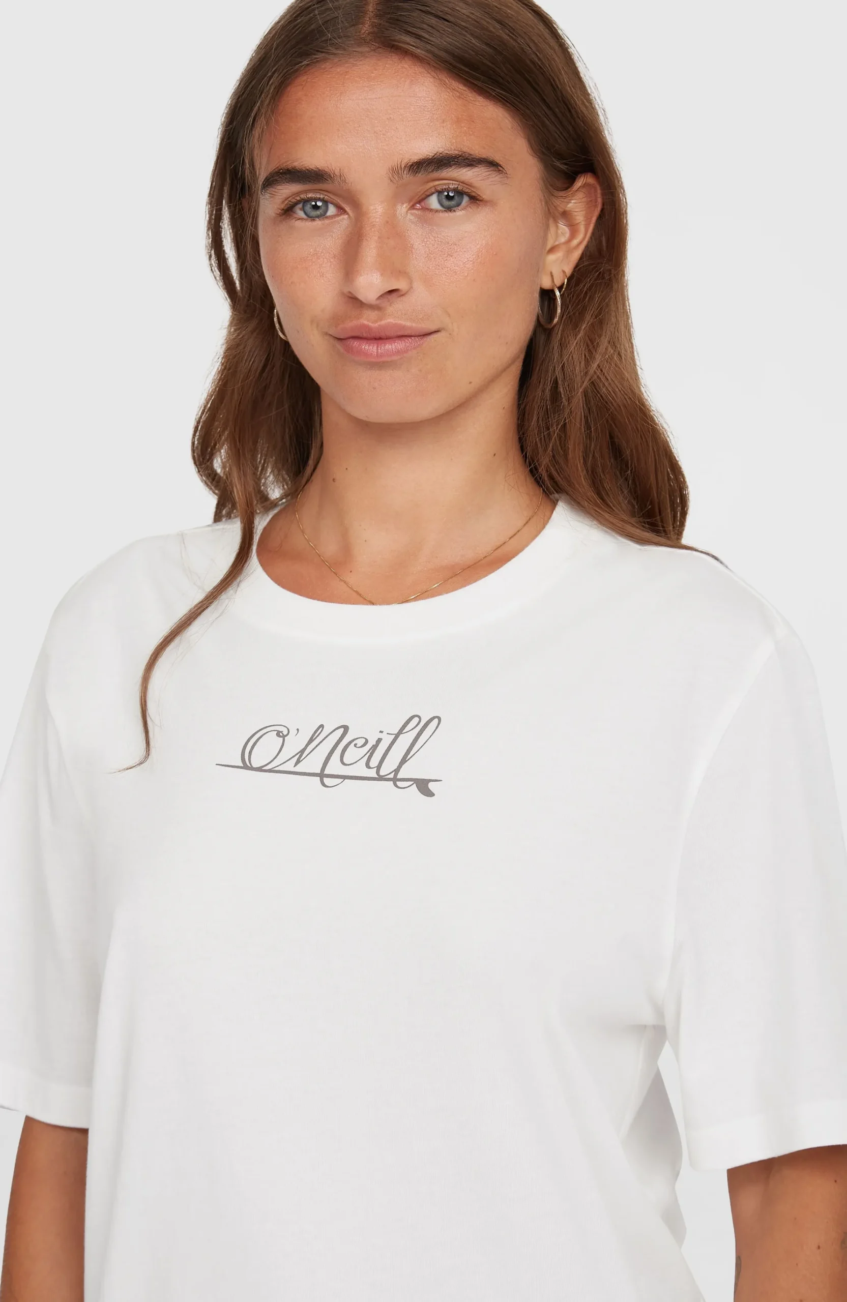 Femme O'Neill T-Shirts Et Tops|Protection Anti-Uv-FemmesT-shirt Essentials Script| Blanc