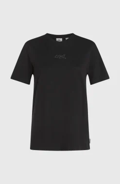 Femme O'Neill T-Shirts Et Tops|Protection Anti-Uv-FemmesT-shirt Essentials Script| Noire